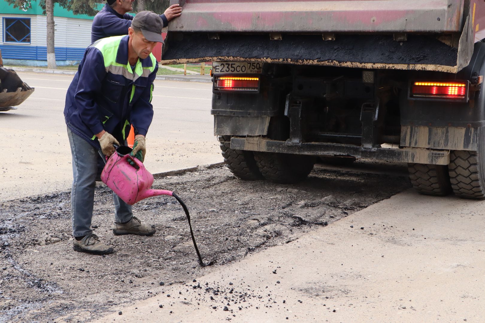 Серебряные Пруды, дворы, ямочный ремонт, благоустройство