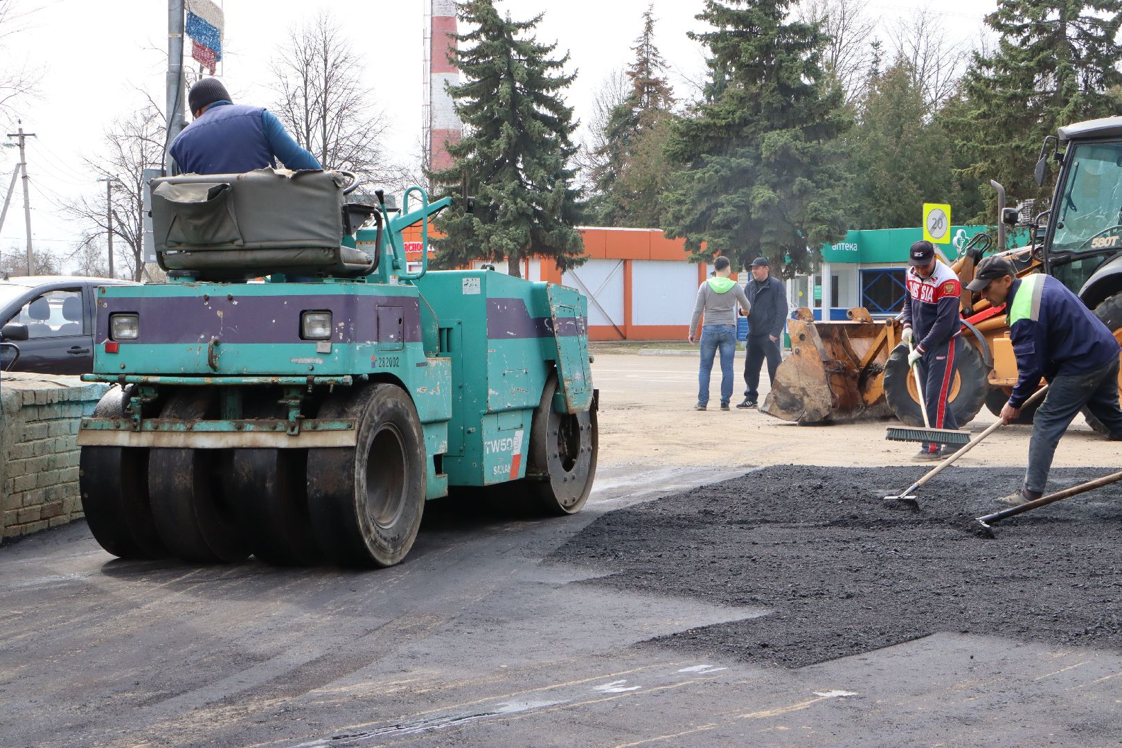 Серебряные Пруды, дворы, ямочный ремонт, благоустройство