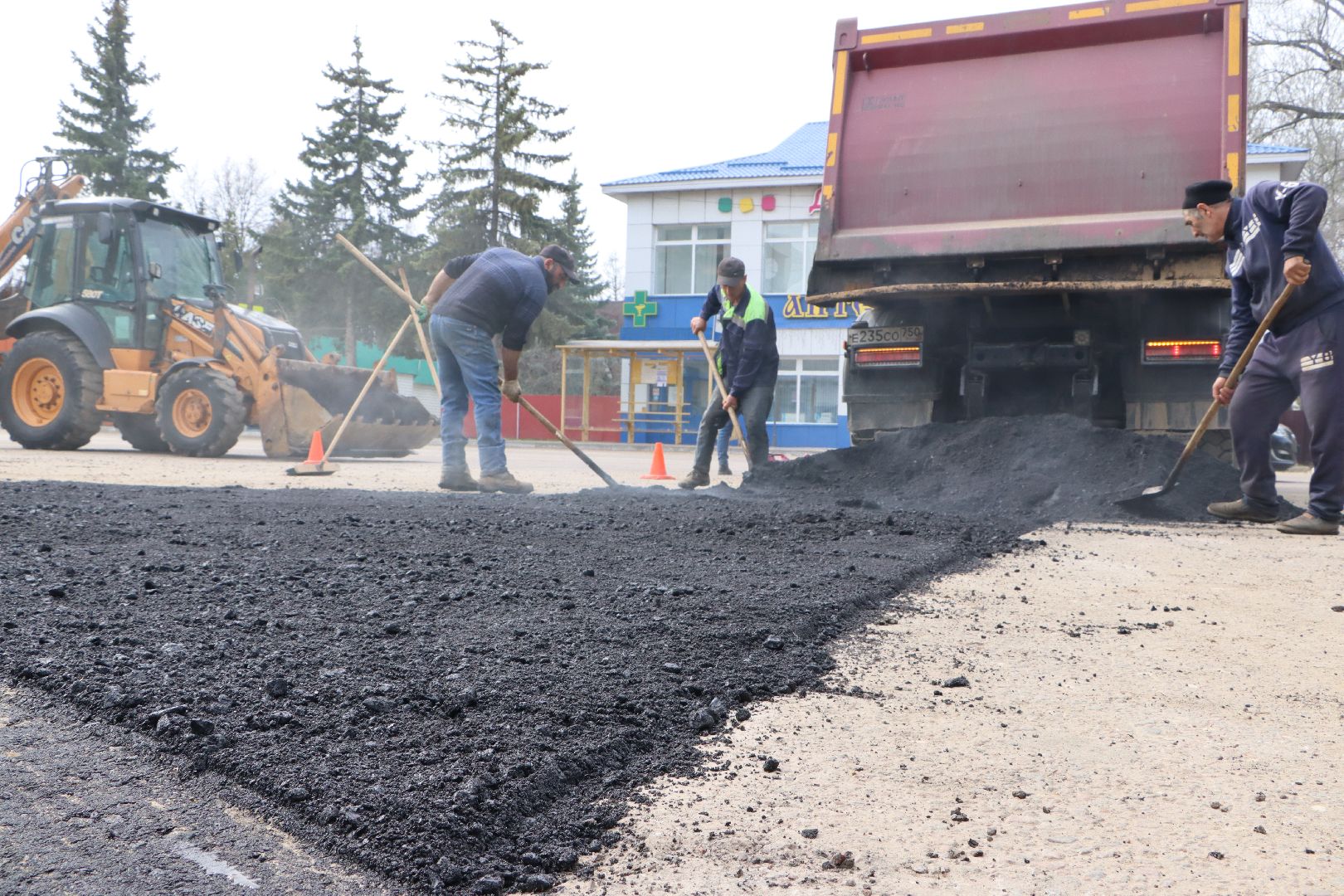 Серебряные Пруды, дворы, ямочный ремонт, благоустройство