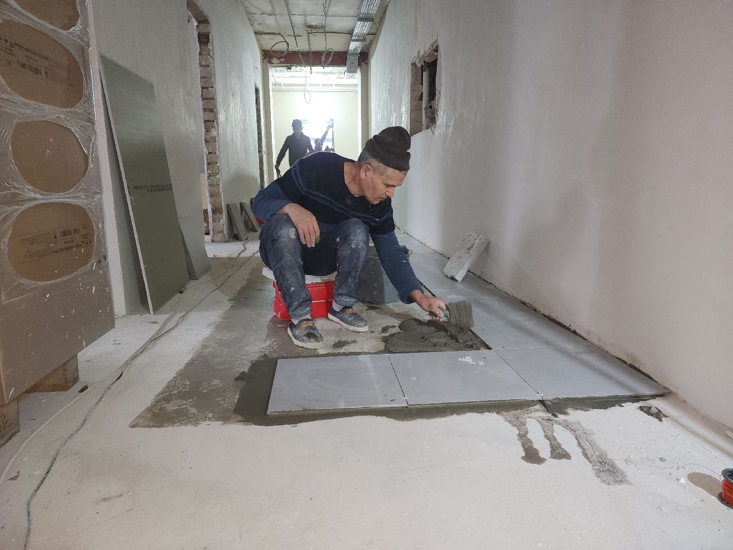 Капитальный ремонт, капитальный ремонт поликлиники, тучково, руза, здравоохранение, здравоохранение московской области, рузский городской округ, вертикалки,