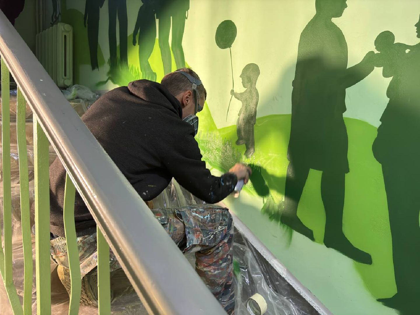 Рисунок, городской округ восход, подьезды, художники,