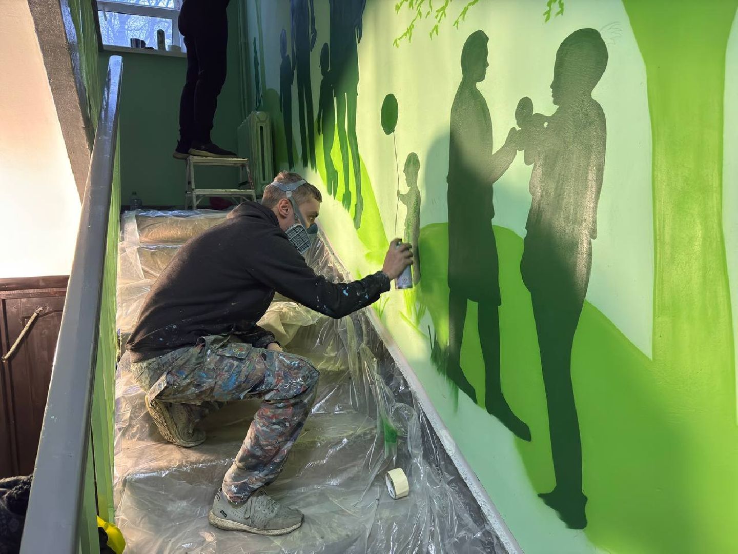 Рисунок, городской округ восход, подьезды, художники,