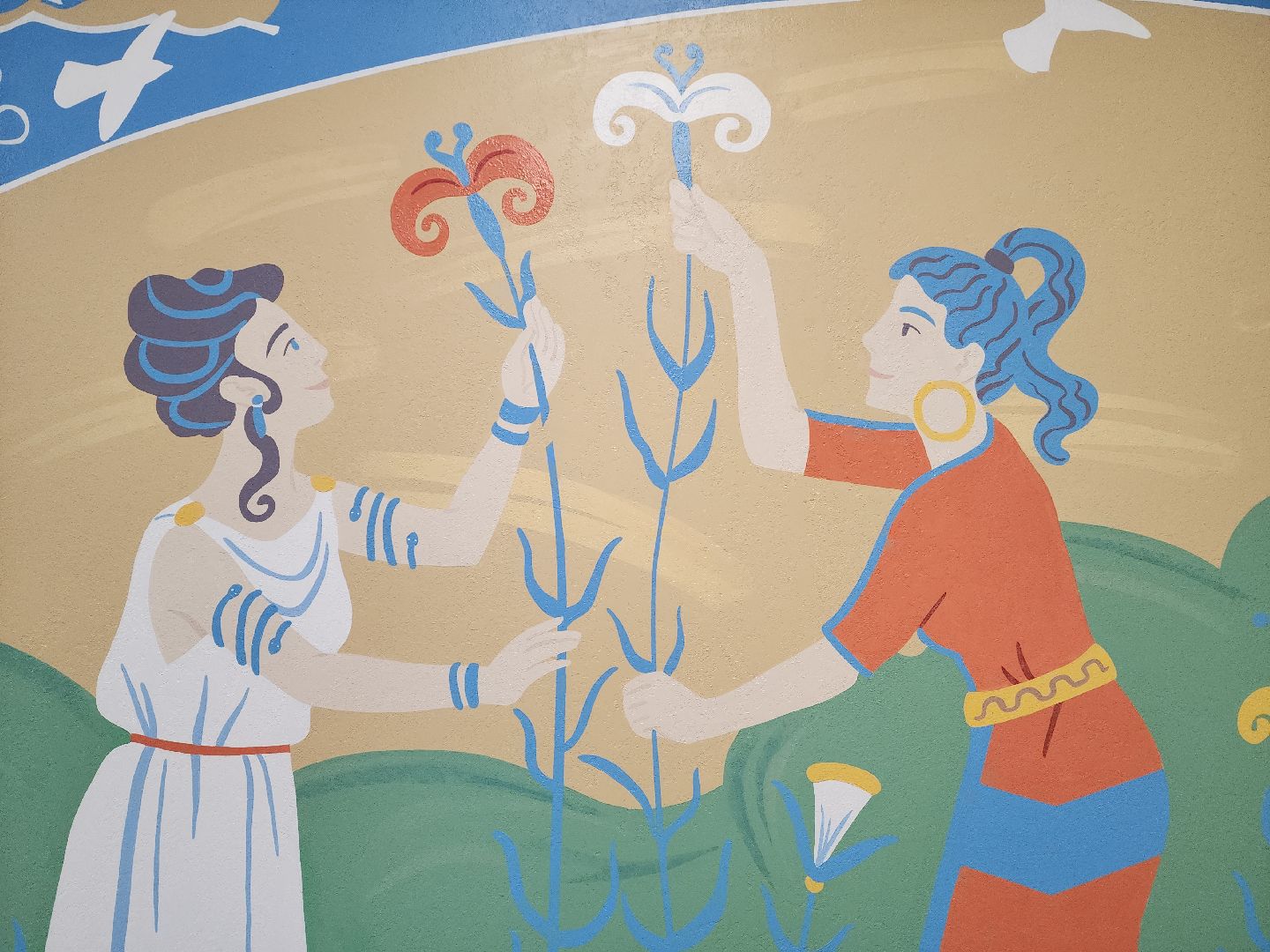 красногорск, дкц имени рошаля, роспись стен,Шилов, Алексей Шилов,