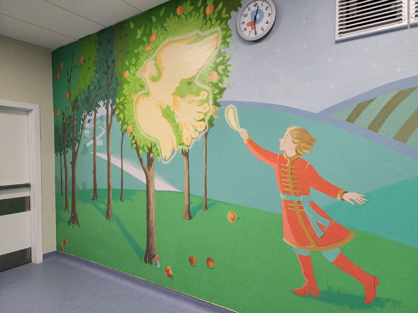 красногорск, дкц имени рошаля, роспись стен,Шилов, Алексей Шилов,