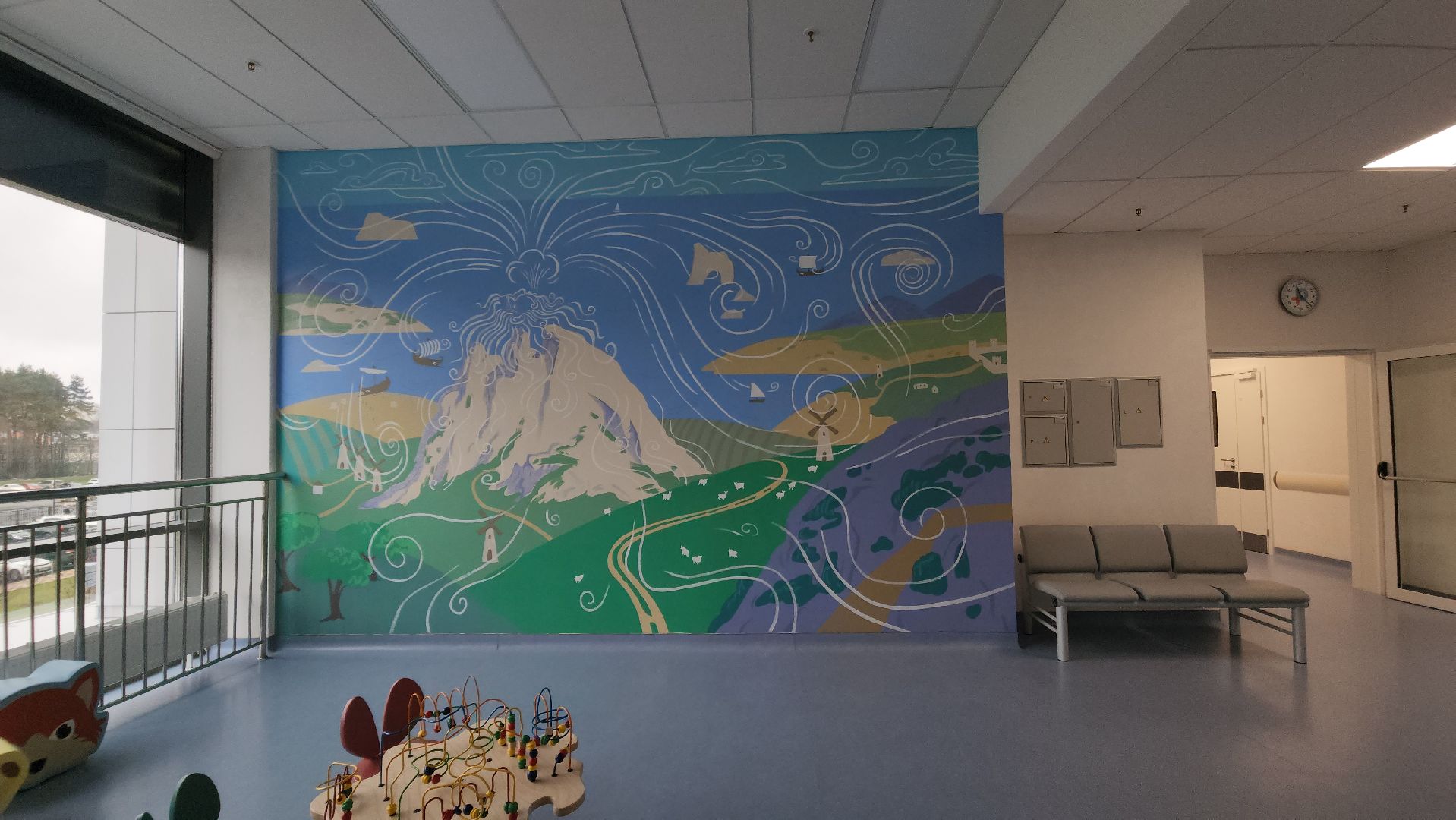 красногорск, дкц имени рошаля, роспись стен,Шилов, Алексей Шилов,