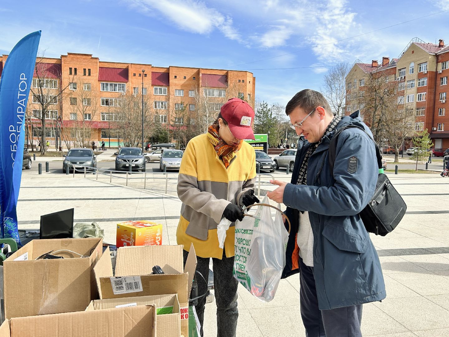 экология, электросбор, волонтеры