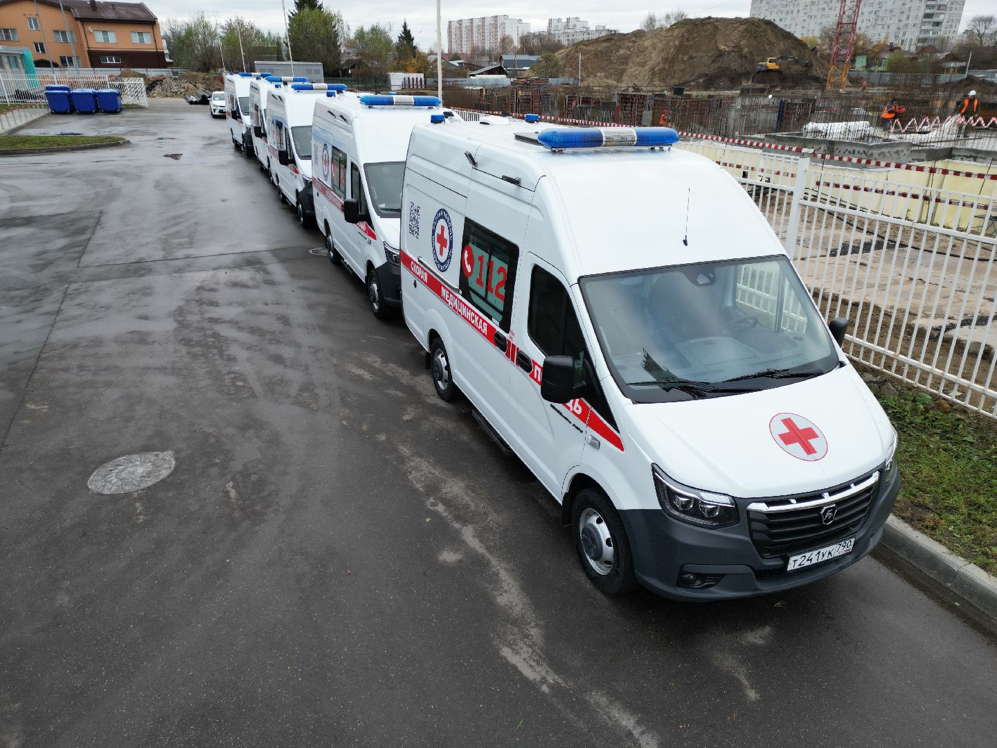 видео с коптера, медицина, строительство, ногинск,