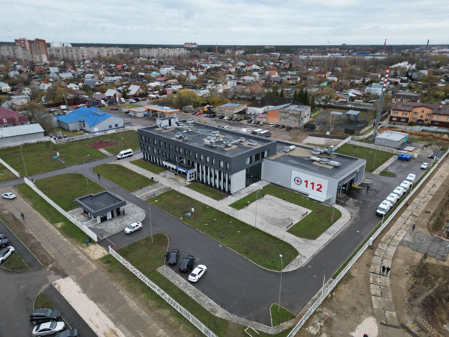 видео с коптера, медицина, строительство, ногинск,