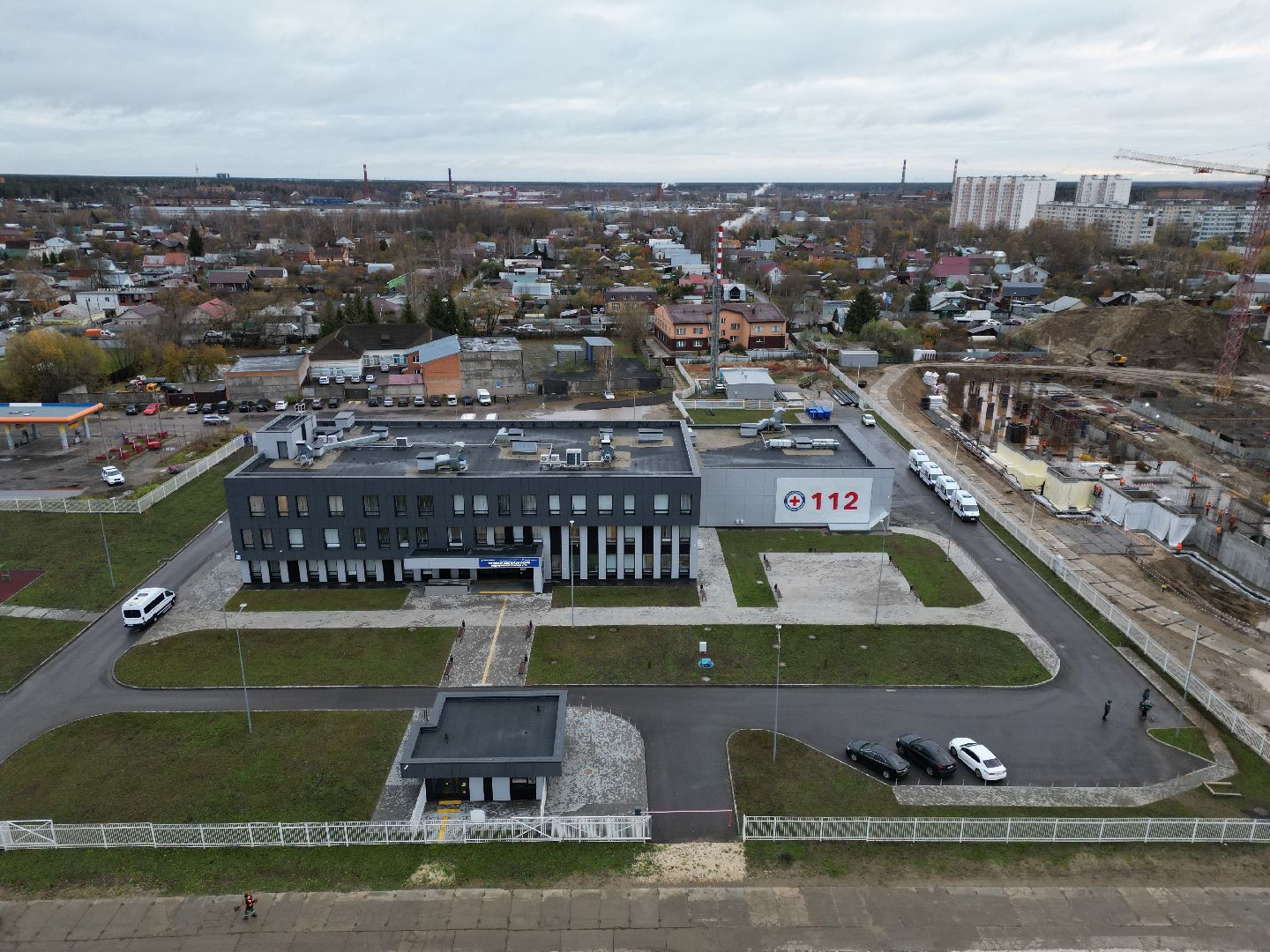 видео с коптера, медицина, строительство, ногинск,