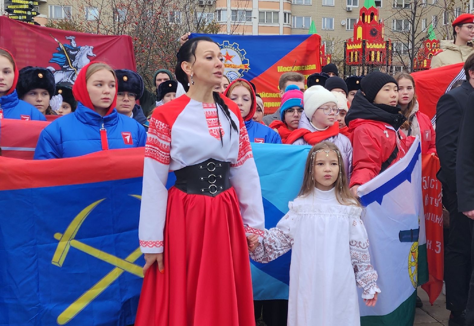 подольск, сад камней памяти и славы, пой курский соловей, съемки клипа,