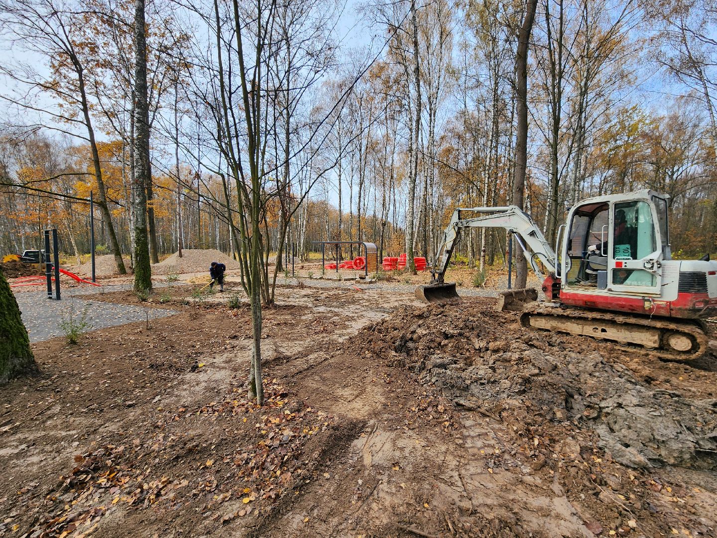 Чехов, микрорайон Губернский, лесопарк, лесопарковая зона отдыха, строительство, благоустройство, детские площадки, спортивные площадки, зоны отдыха, региональная программа Парки в лесу, вертикалки,