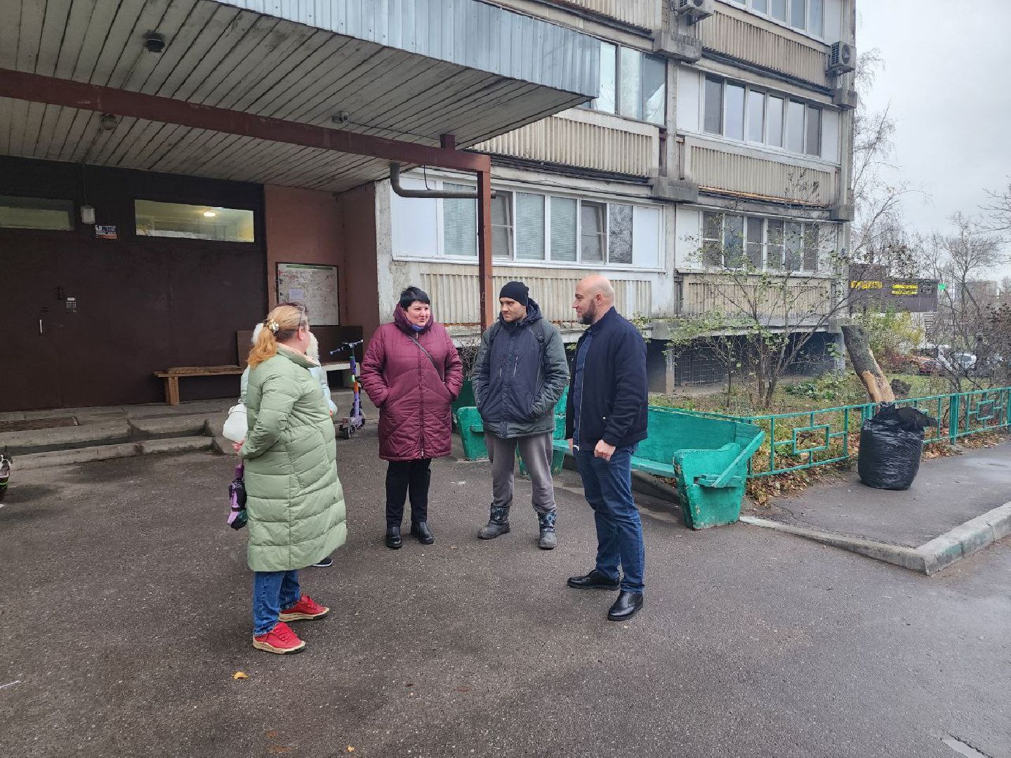 котельники, обход территории, жкх и благоустройство, ремонт подъездов,