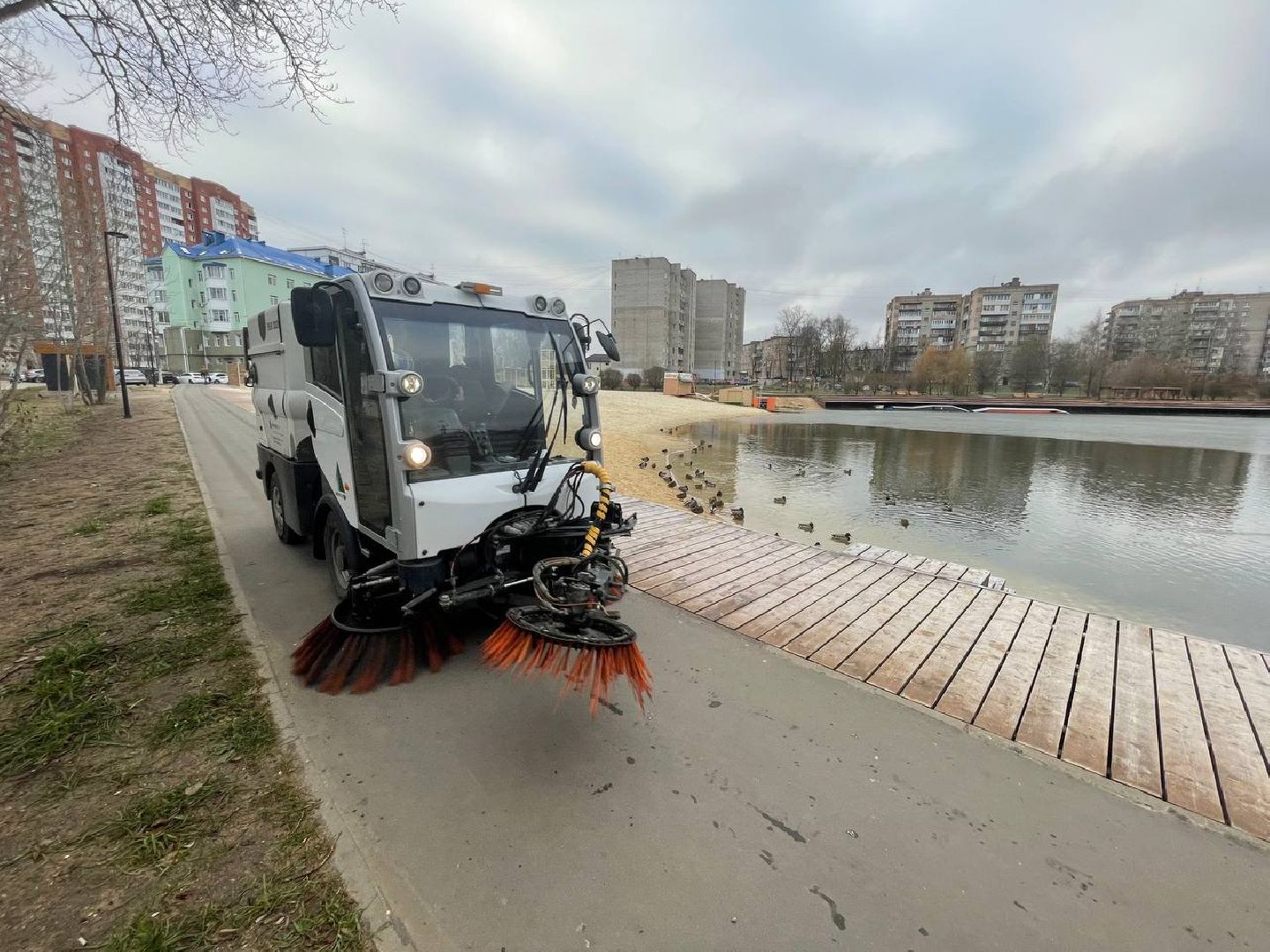 Дмитров, ЖКХ, Инженерный пруд, вертикалки,