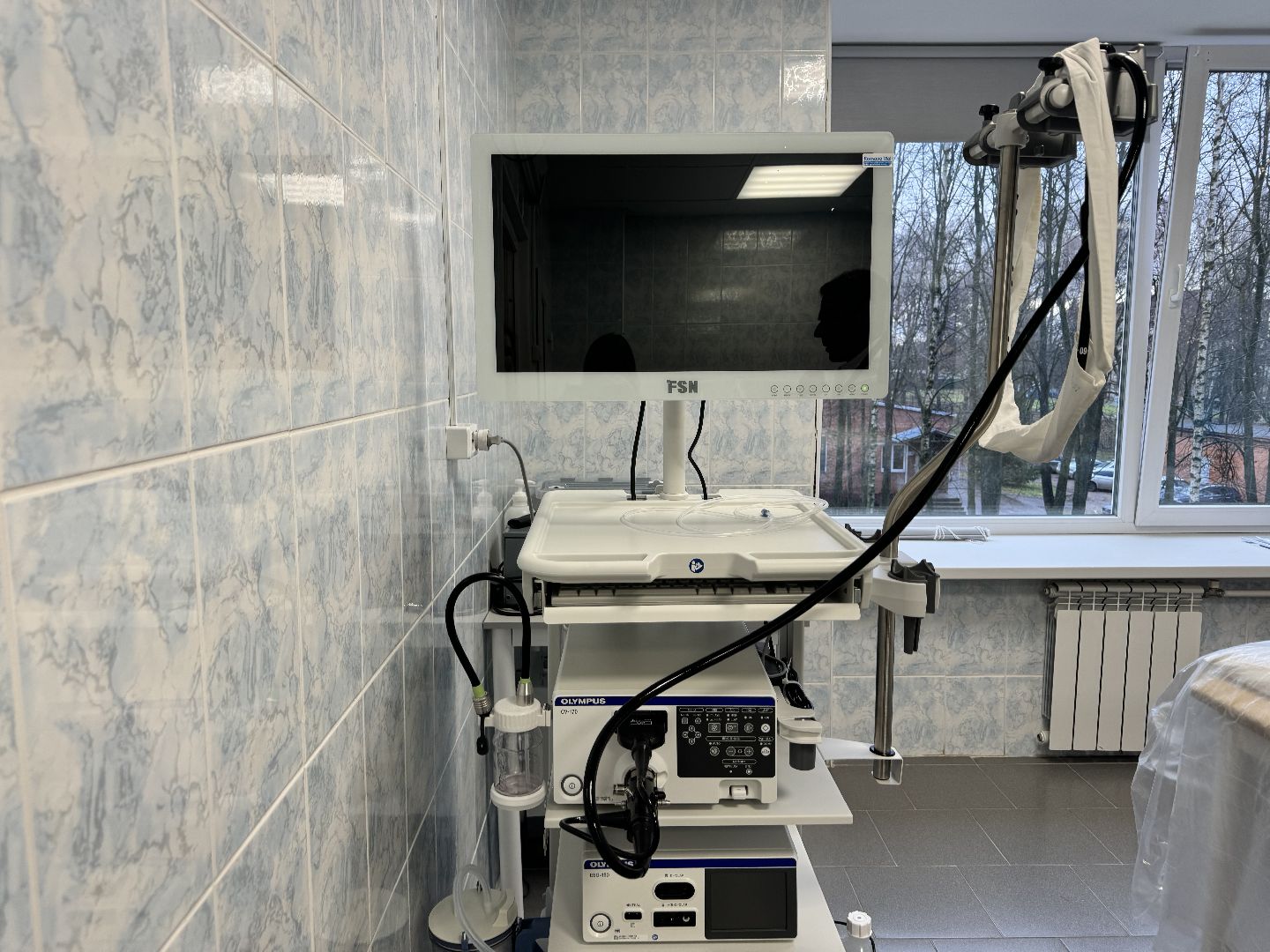 шаховская, эндоскоп, эндоскопист, новый эндоскоп, новое оборудование, больница,
