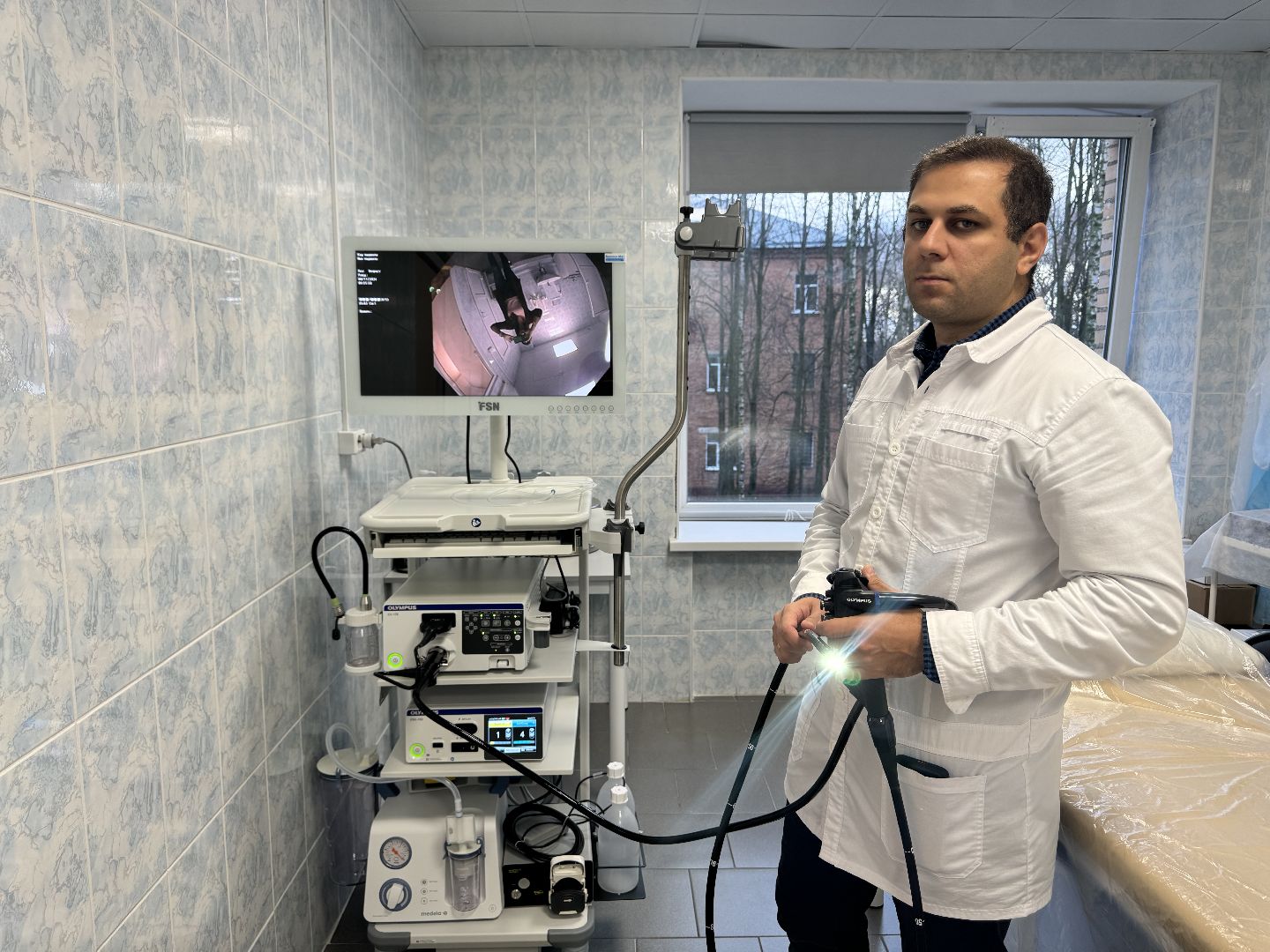 шаховская, эндоскоп, эндоскопист, новый эндоскоп, новое оборудование, больница,