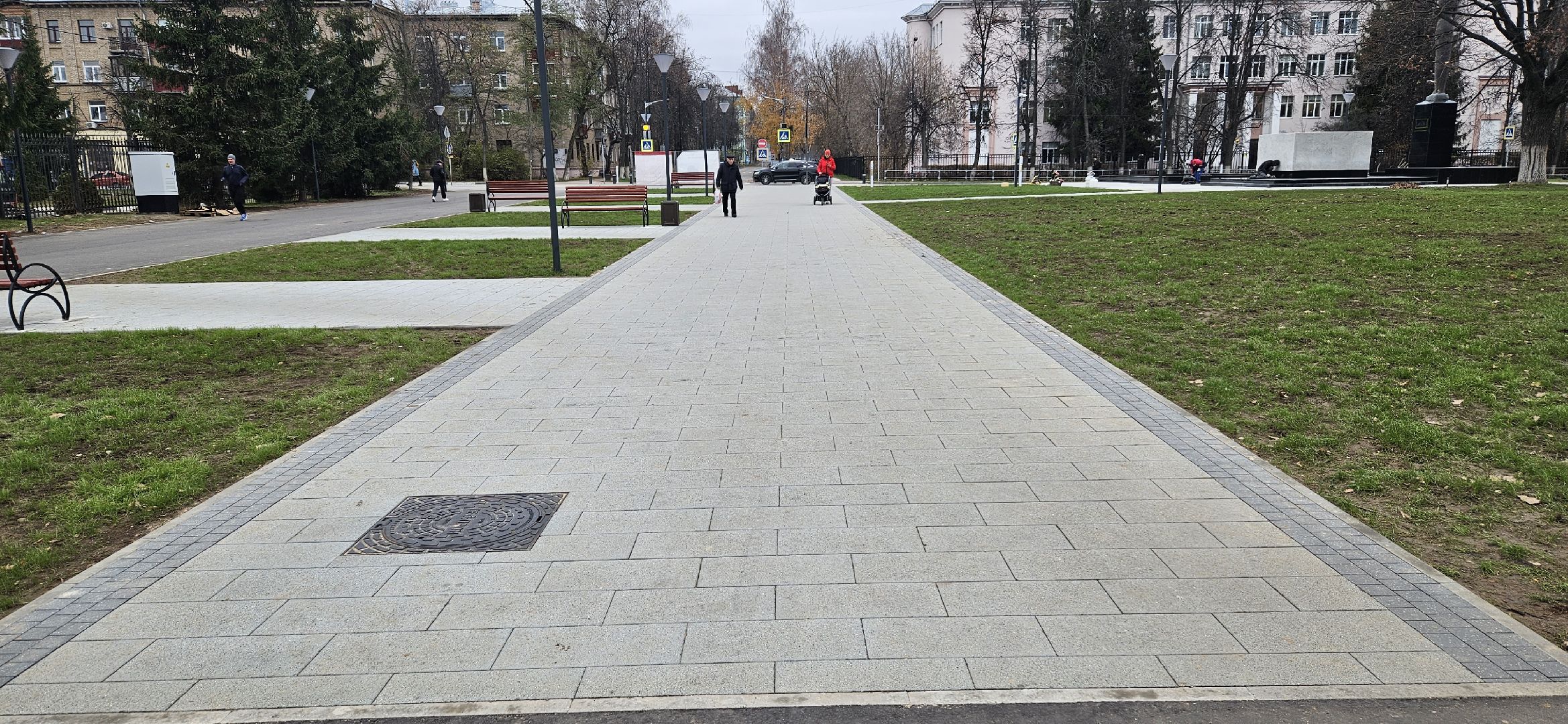 вечный огонь, сквер, Жуковский, уборка, вертикалки,