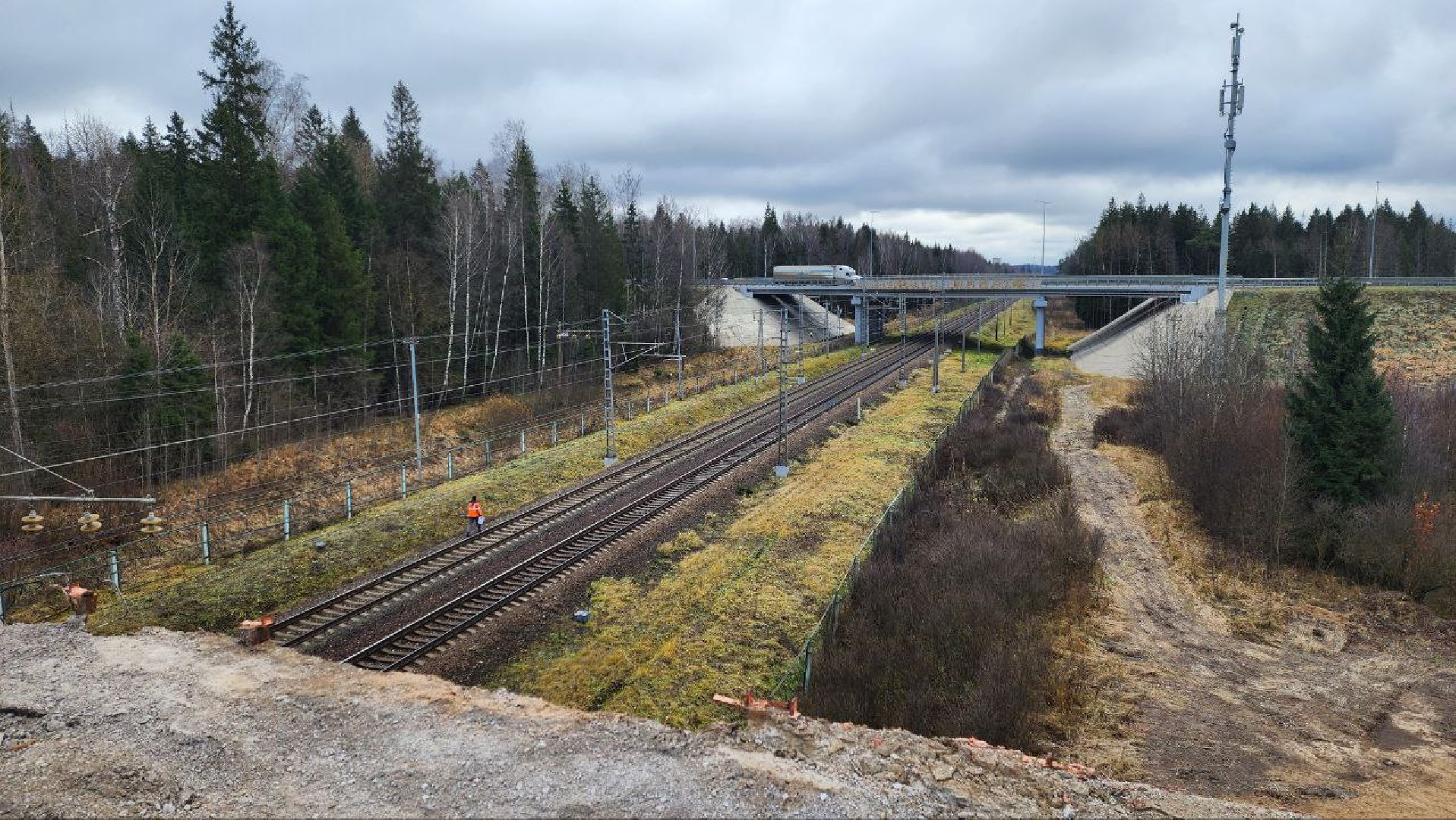 Солнечногорск, вертикалки, дороги, капремонт путепровода, Обуховское шоссе,