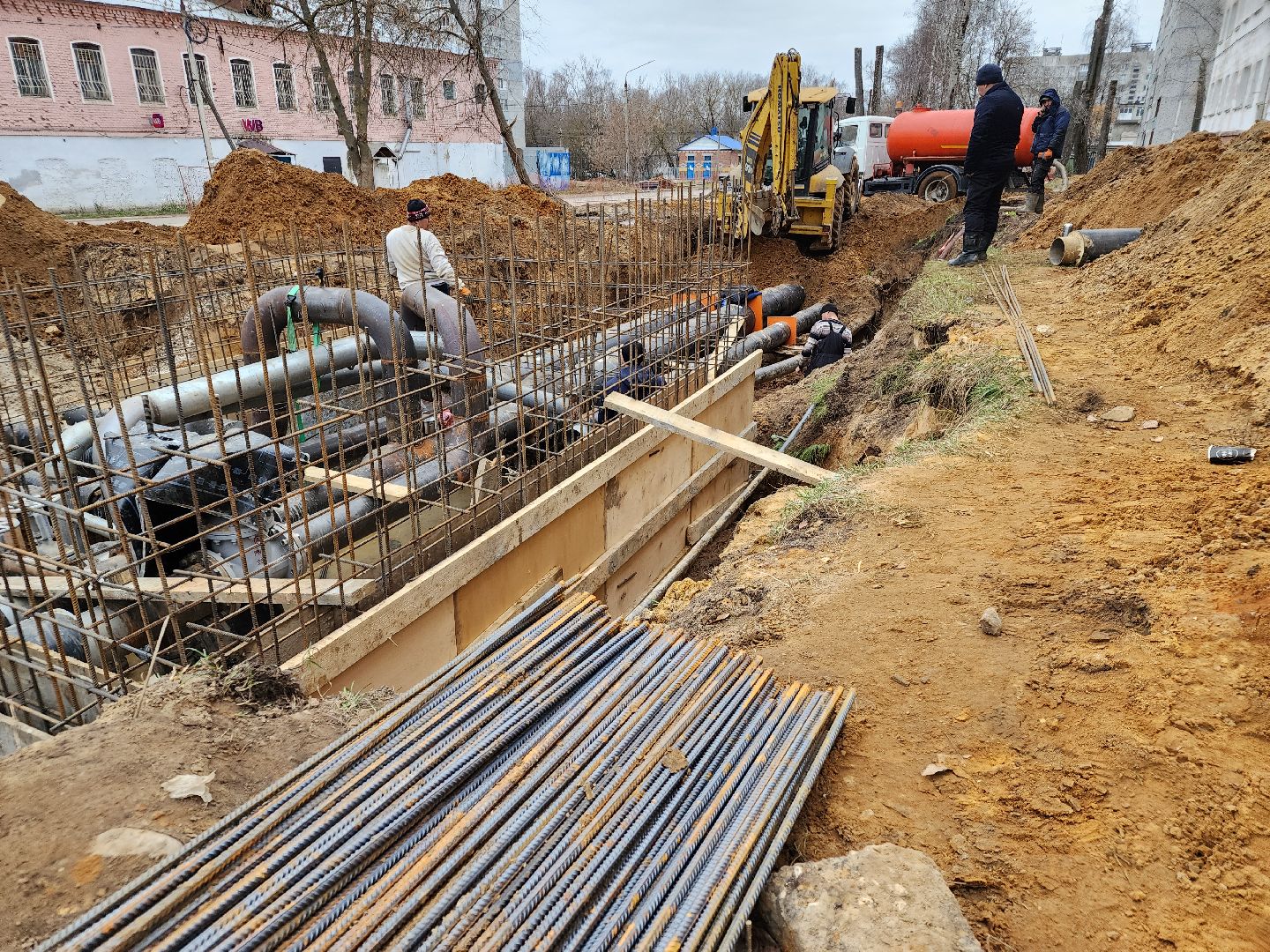 вертикалки, строительство котельной, ликино-дулево, орехово-зуевский округ,