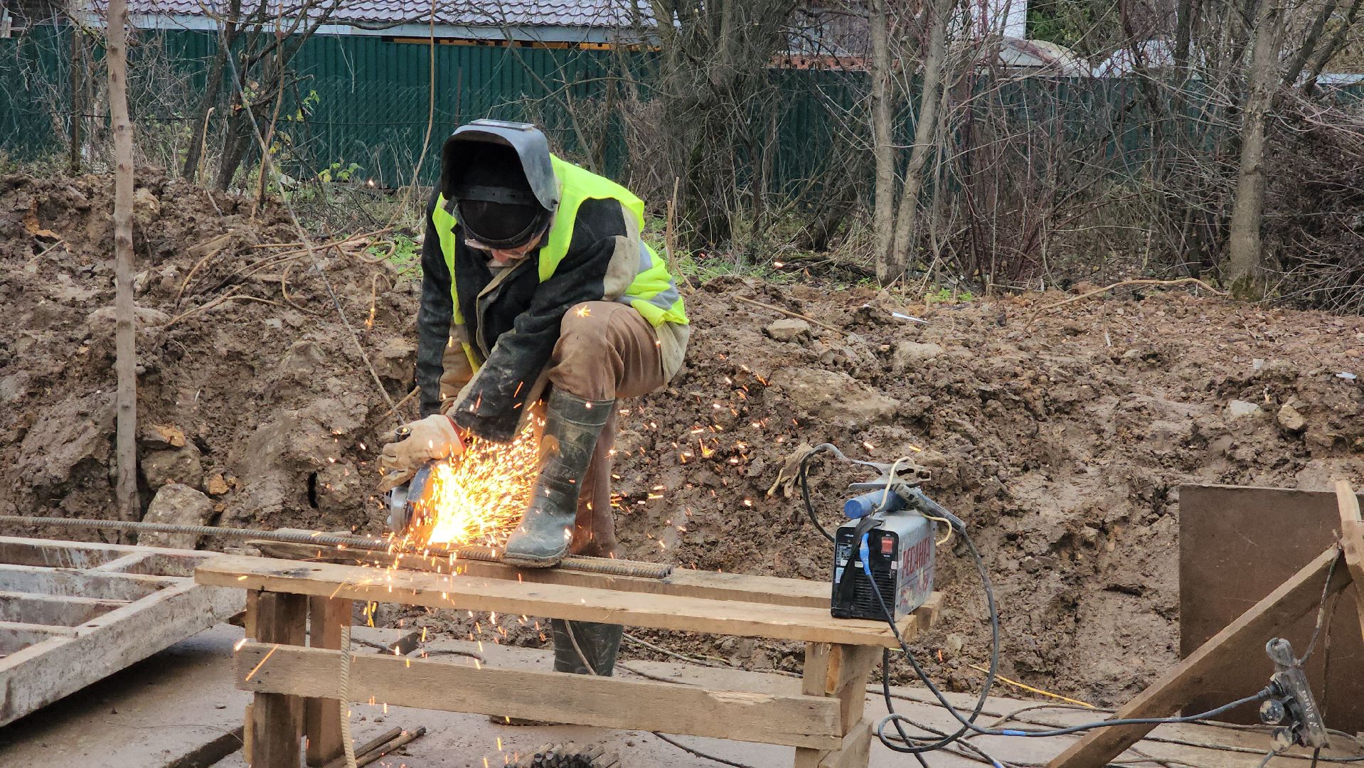 наземный переход, Строительство, Лобня, вертикалки,