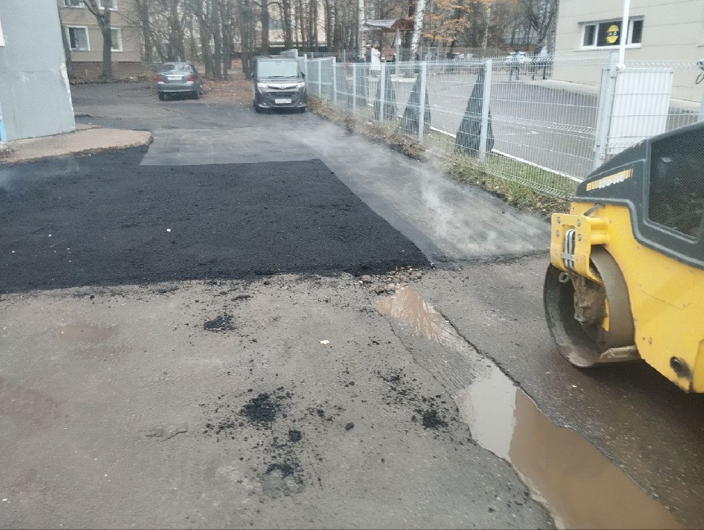 вертикалки, пушкино, дороги, благоустройство, ямочный ремонт,