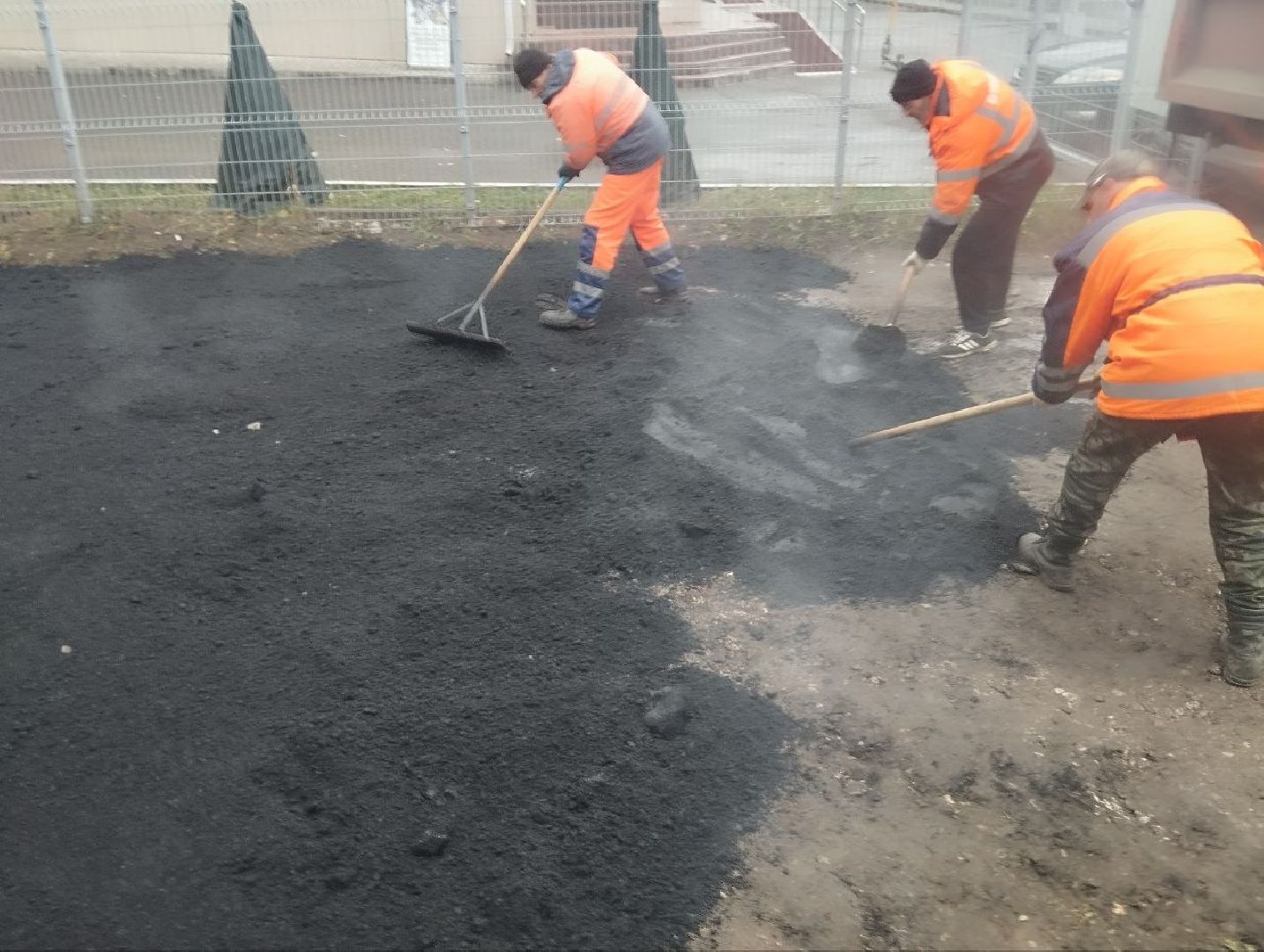 вертикалки, пушкино, дороги, благоустройство, ямочный ремонт,