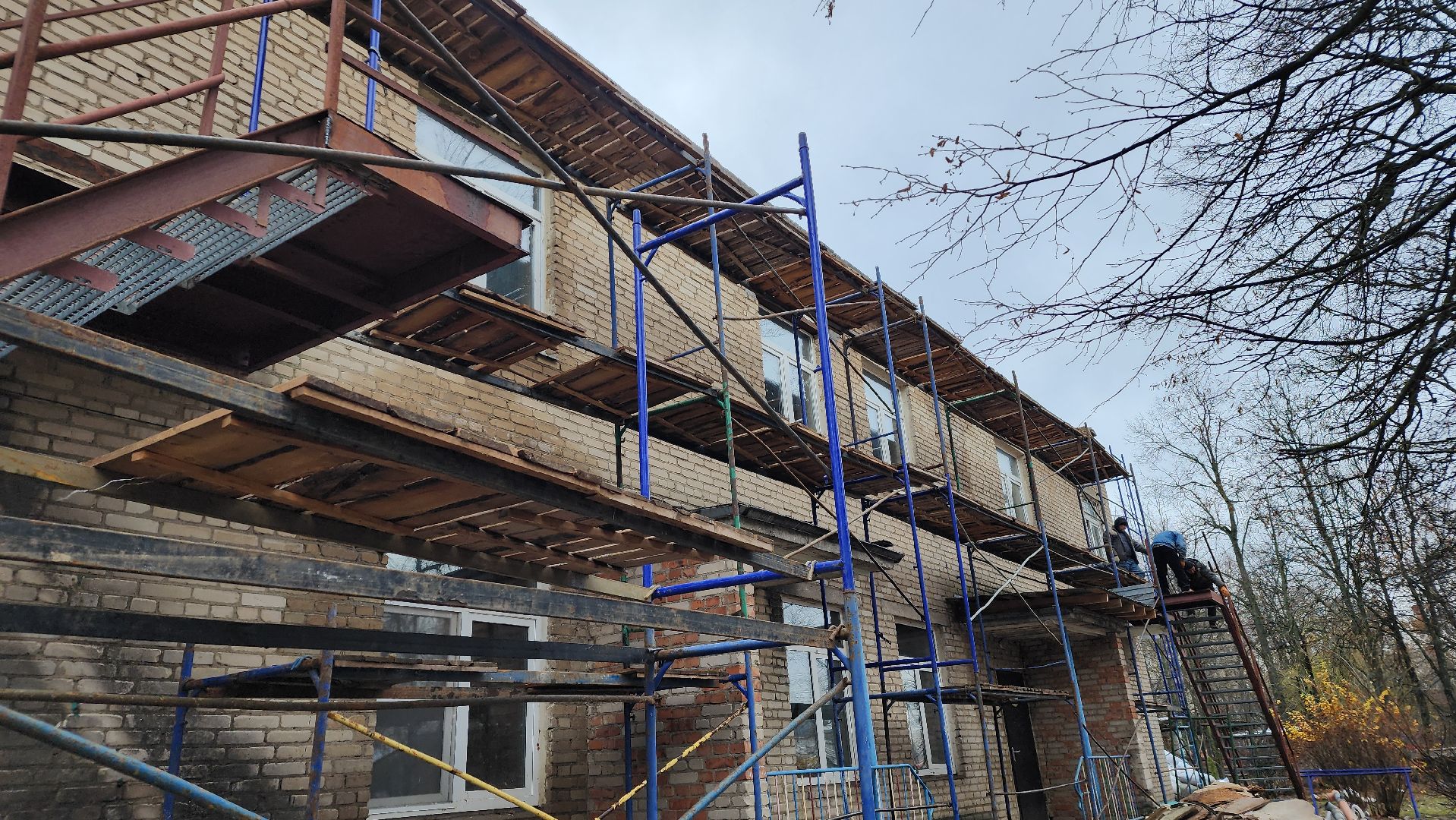 строительство, капремонт, детский сад, капремонт детского сада, Лосино-Петровский, вертикалки,