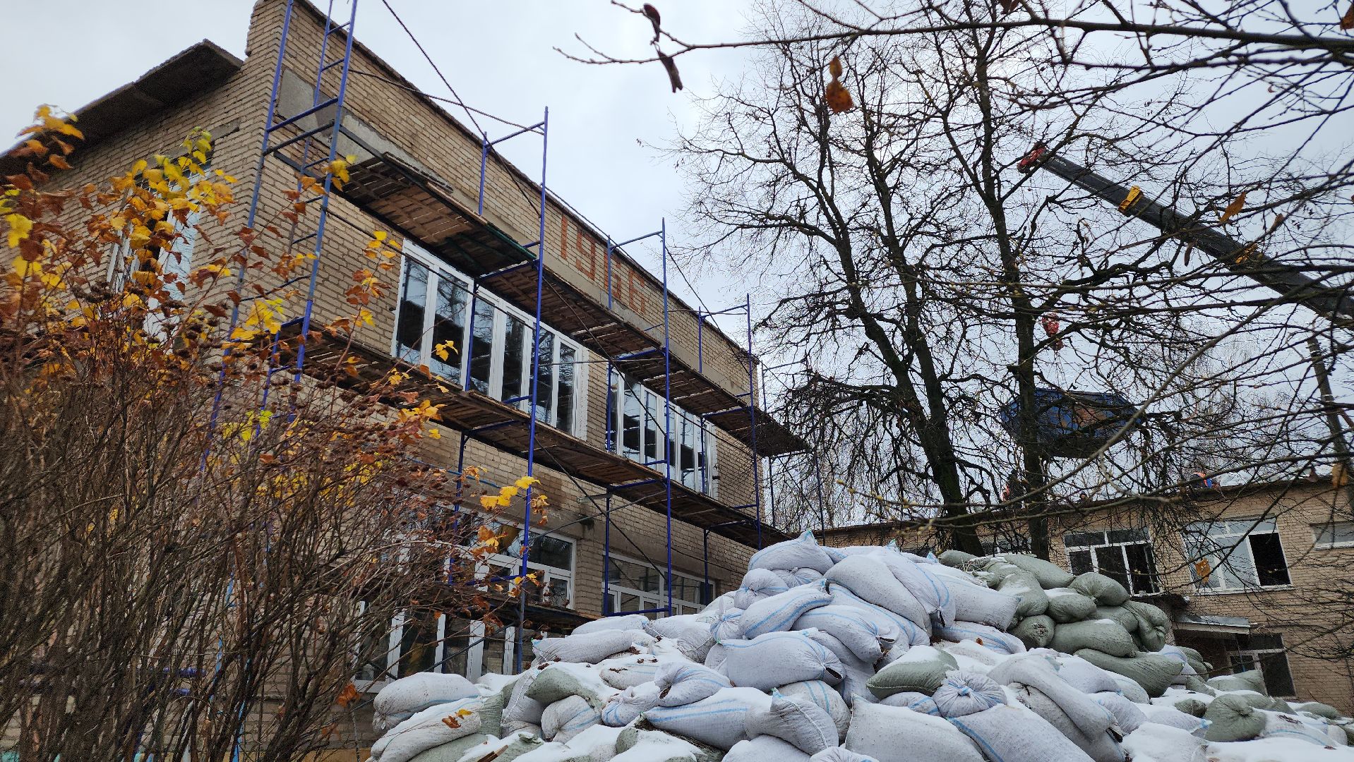 строительство, капремонт, детский сад, капремонт детского сада, Лосино-Петровский, вертикалки,