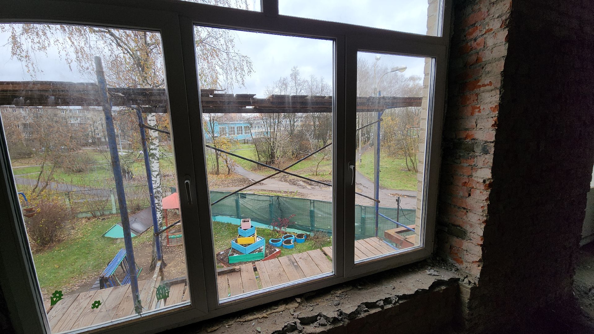 строительство, капремонт, детский сад, капремонт детского сада, Лосино-Петровский, вертикалки,