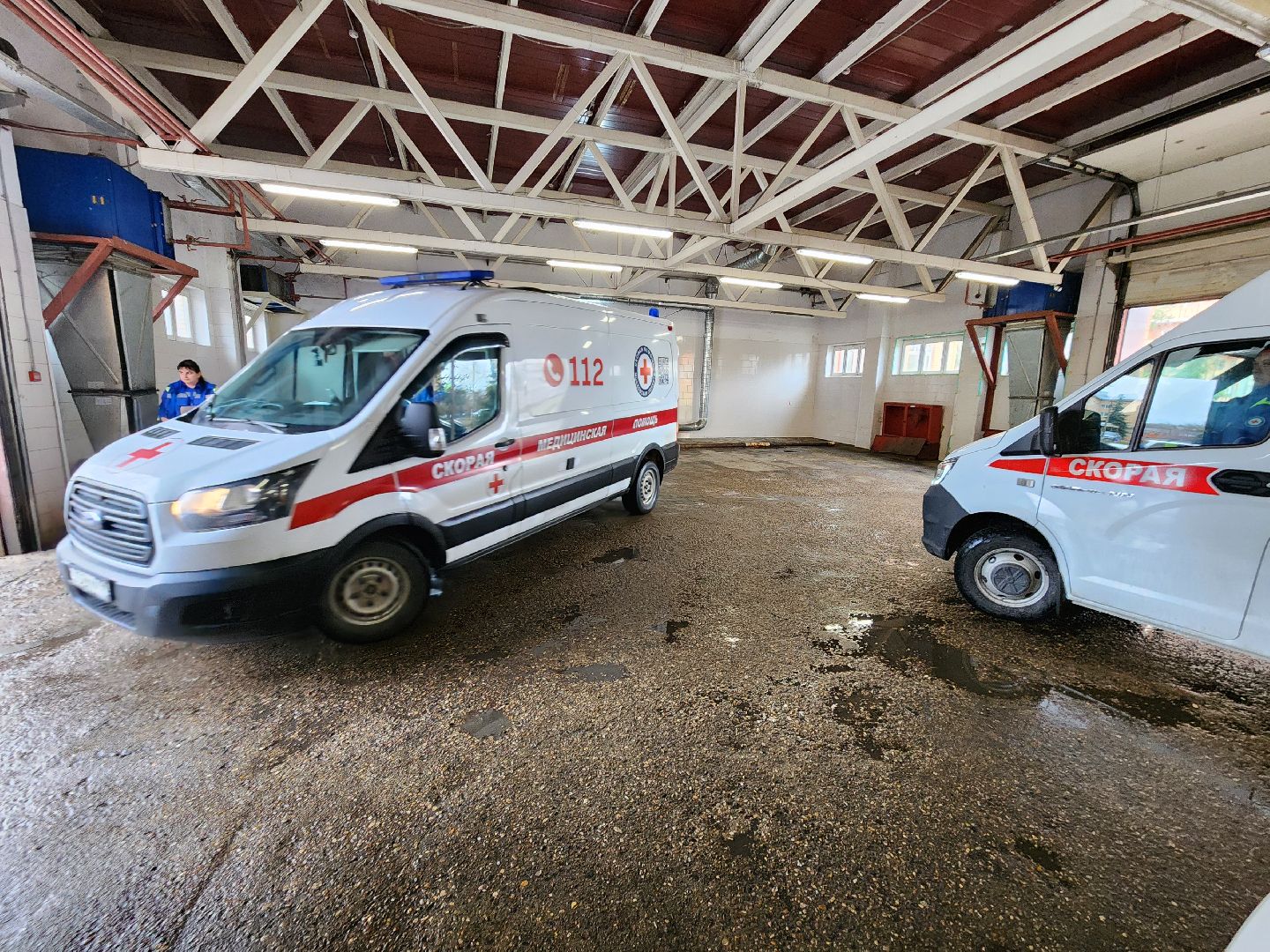 Чехов, подстанция скорой помощи, новые машины, автомобили Газель, оборудование, пополнение автопарка, региональная программа Здравоохранение, губернатор московской области, вертикалки,