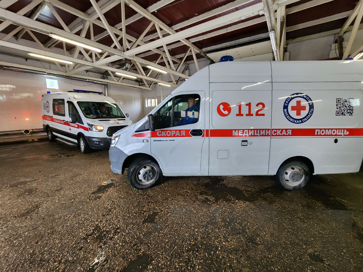 Чехов, подстанция скорой помощи, новые машины, автомобили Газель, оборудование, пополнение автопарка, региональная программа Здравоохранение, губернатор московской области, вертикалки,