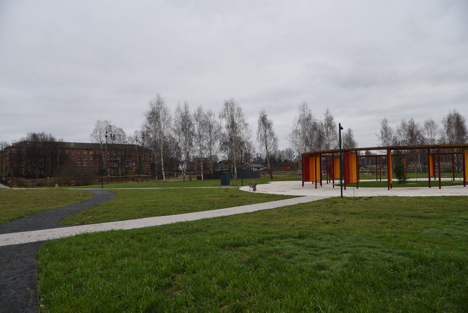 лотошино, красный ручей, формирование комфортной городской среды, благоустройство, вертикалки,