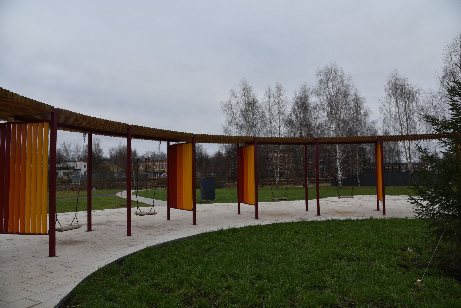 лотошино, красный ручей, формирование комфортной городской среды, благоустройство, вертикалки,