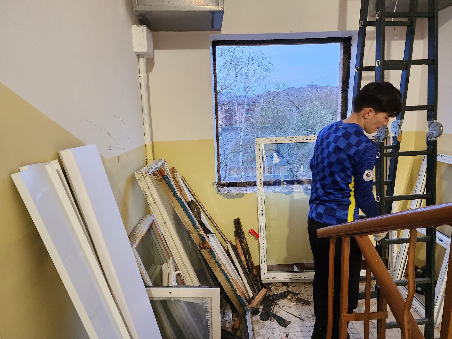 раменское, жкх, ремонт подъездов мкд, космонавтов 24, вертикалки,