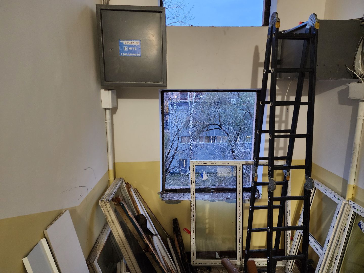 раменское, жкх, ремонт подъездов мкд, космонавтов 24, вертикалки,