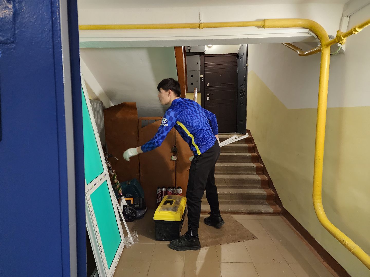 раменское, жкх, ремонт подъездов мкд, космонавтов 24, вертикалки,