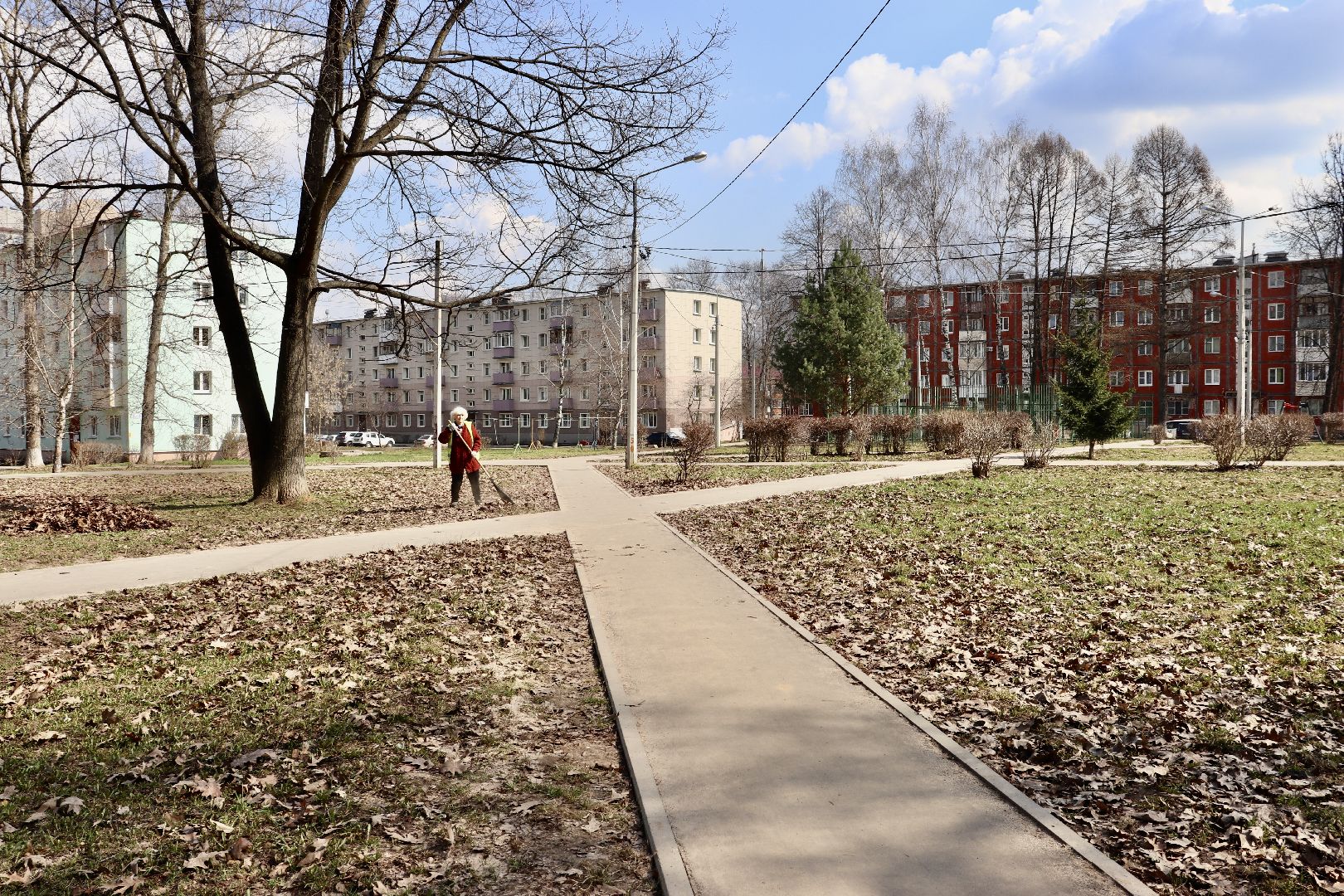 Клин, благоустройство, месяц чистоты, весна