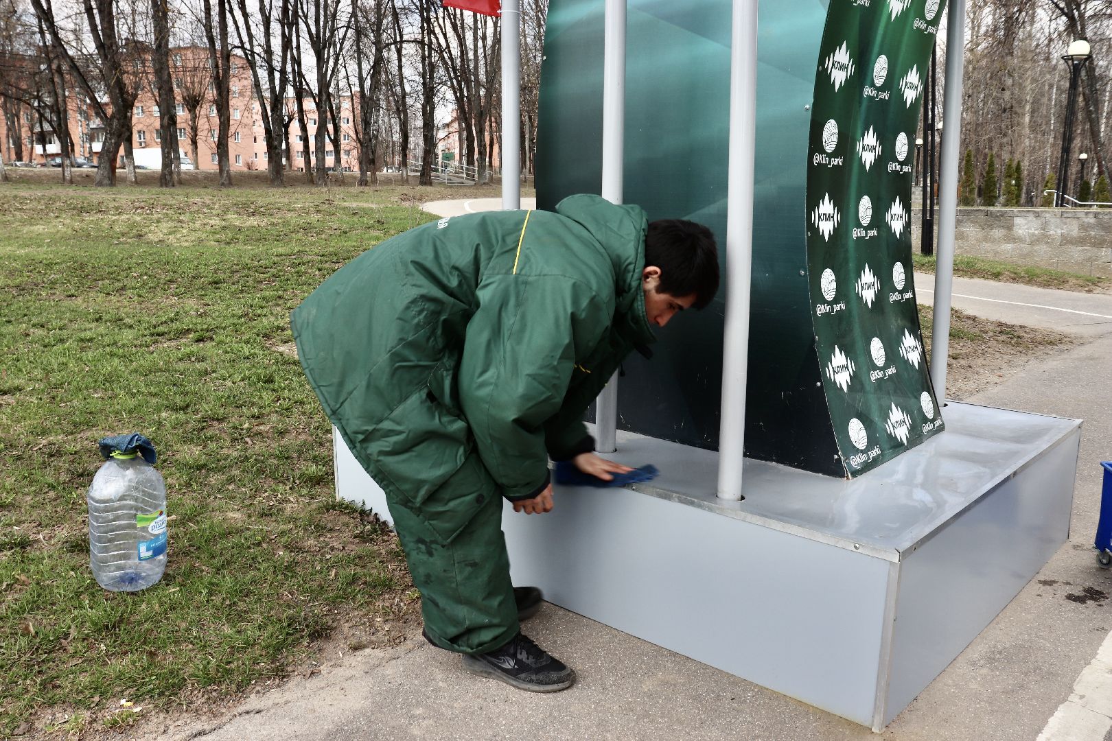 Клин, благоустройство, месяц чистоты, весна