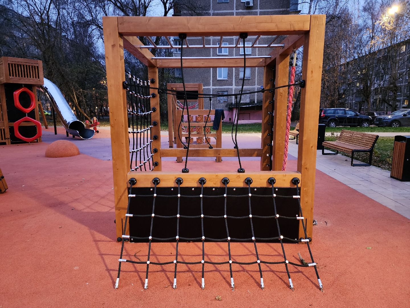 раменское, благоустройство, сквер на коммунистической 19, вертикалка,