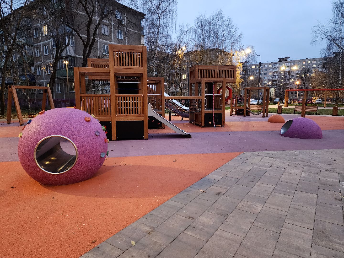 раменское, благоустройство, сквер на коммунистической 19, вертикалка,