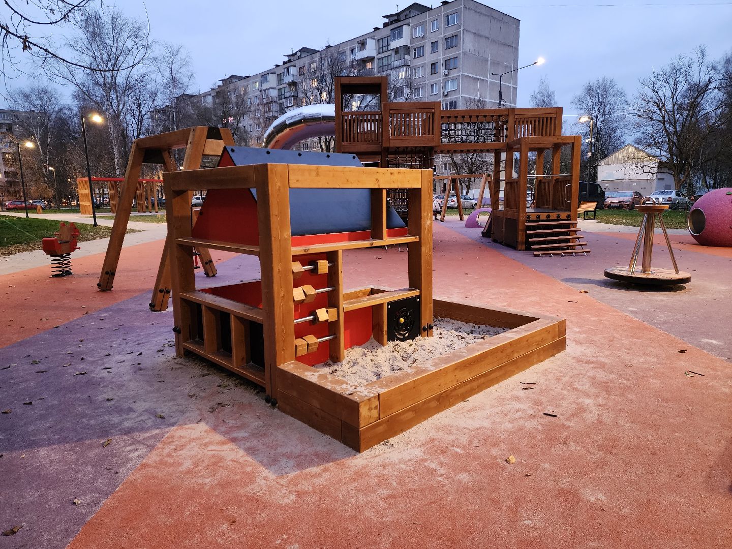 раменское, благоустройство, сквер на коммунистической 19, вертикалка,