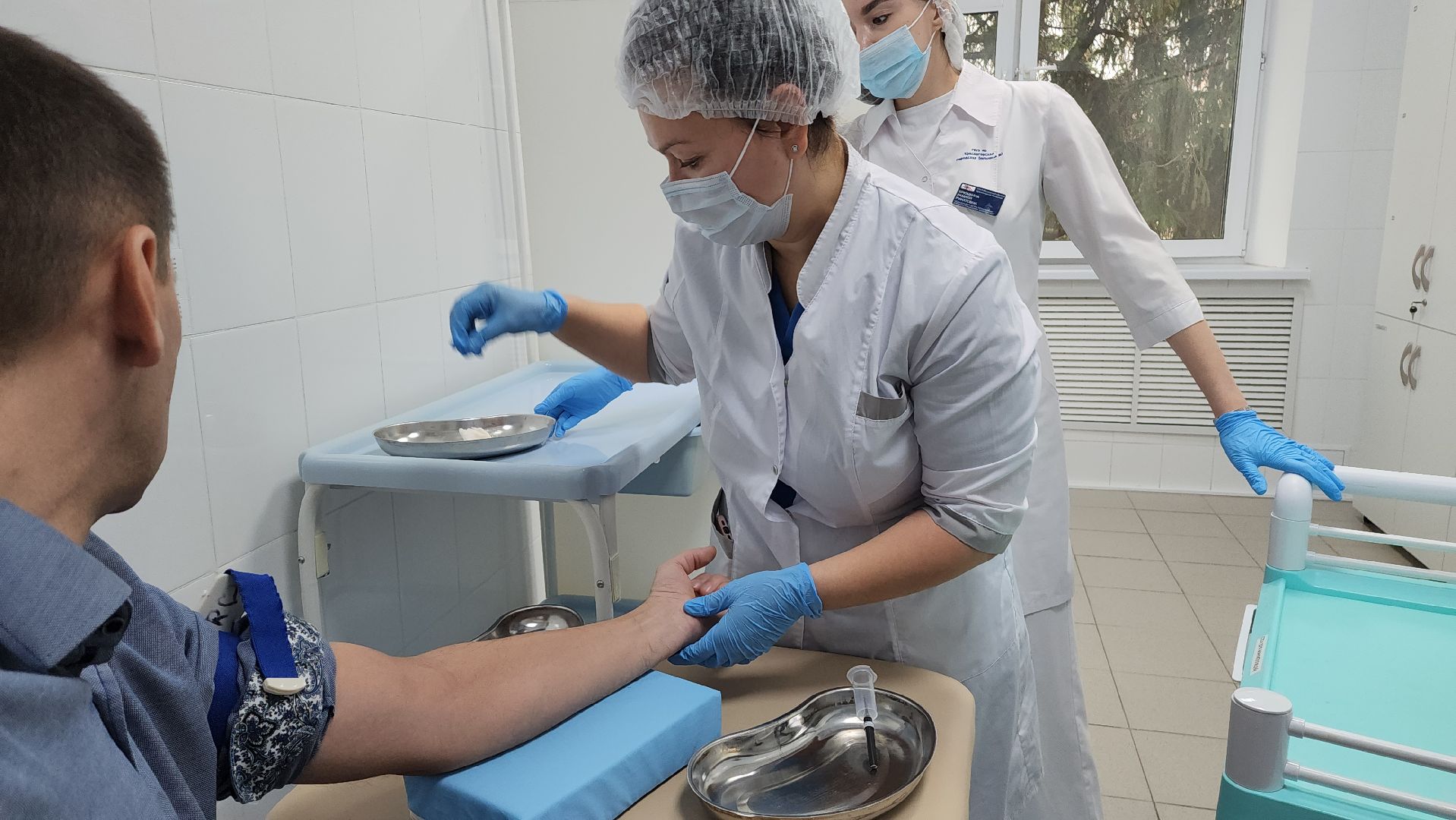 красногорск, красногорская больница, студенты, практика студентов,