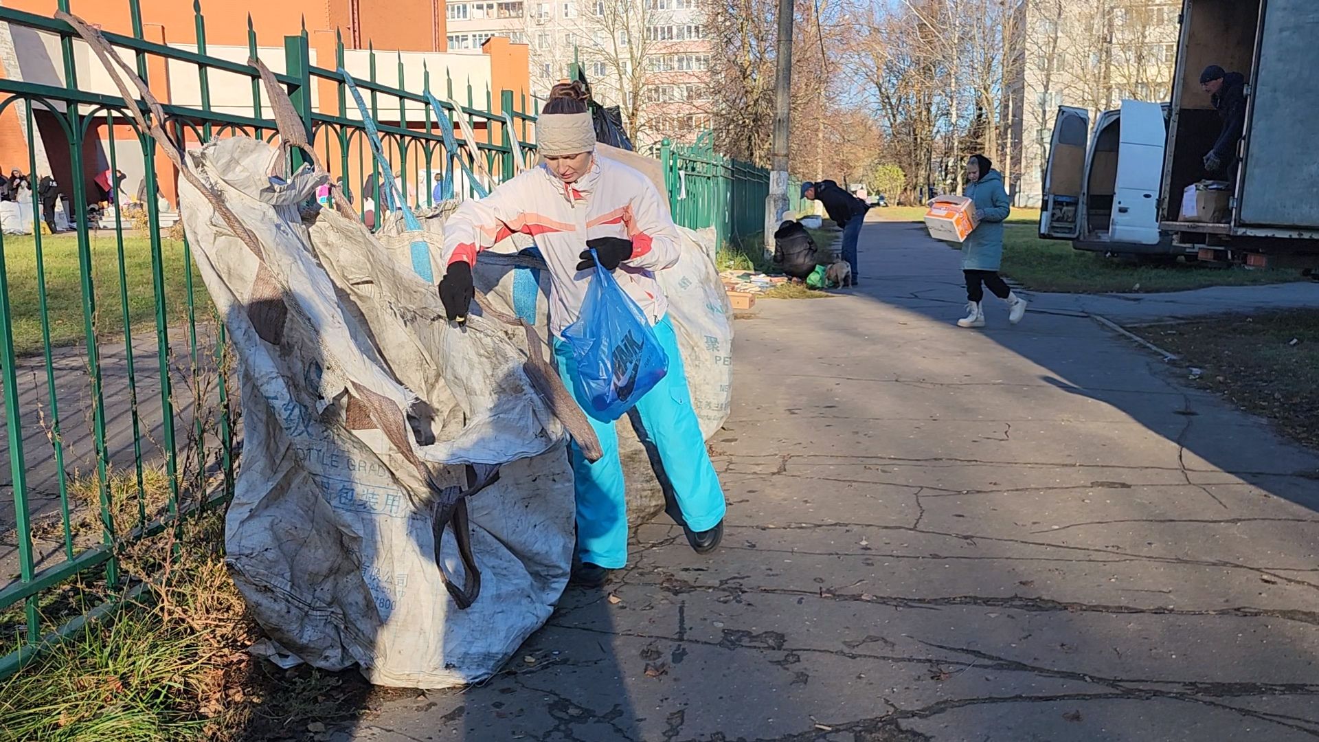 Коломна, сбор вторсырья, сортировка отходов, экологическая акция,