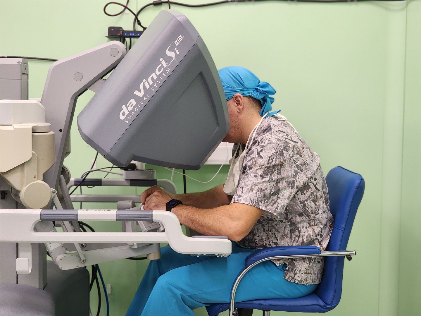 воскресенск, здравоохранение мо, операция, робот da vinci,