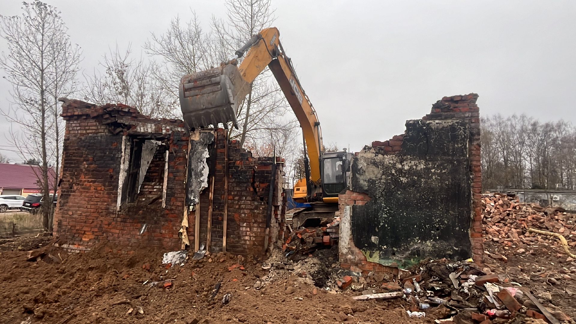 волоколамск, снос здания, аварийное жилье, снесли дом, вертикалки,