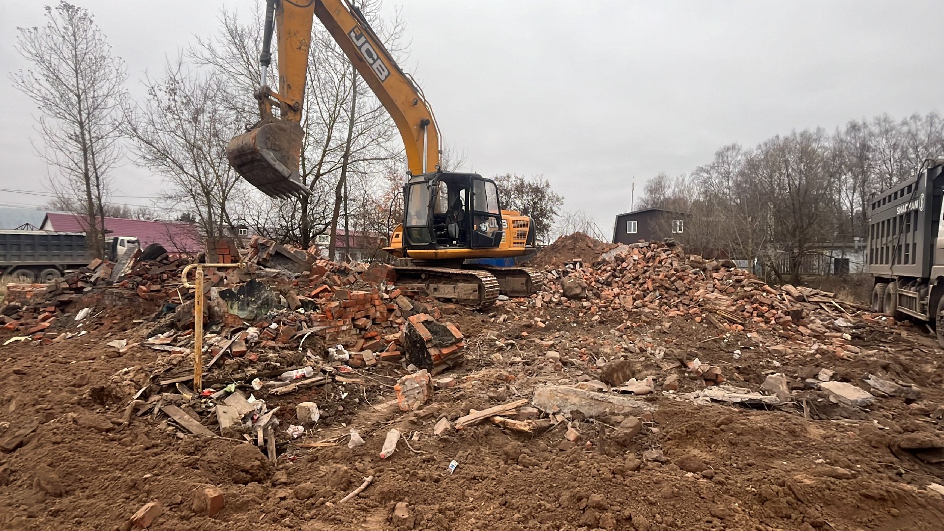 волоколамск, снос здания, аварийное жилье, снесли дом, вертикалки,