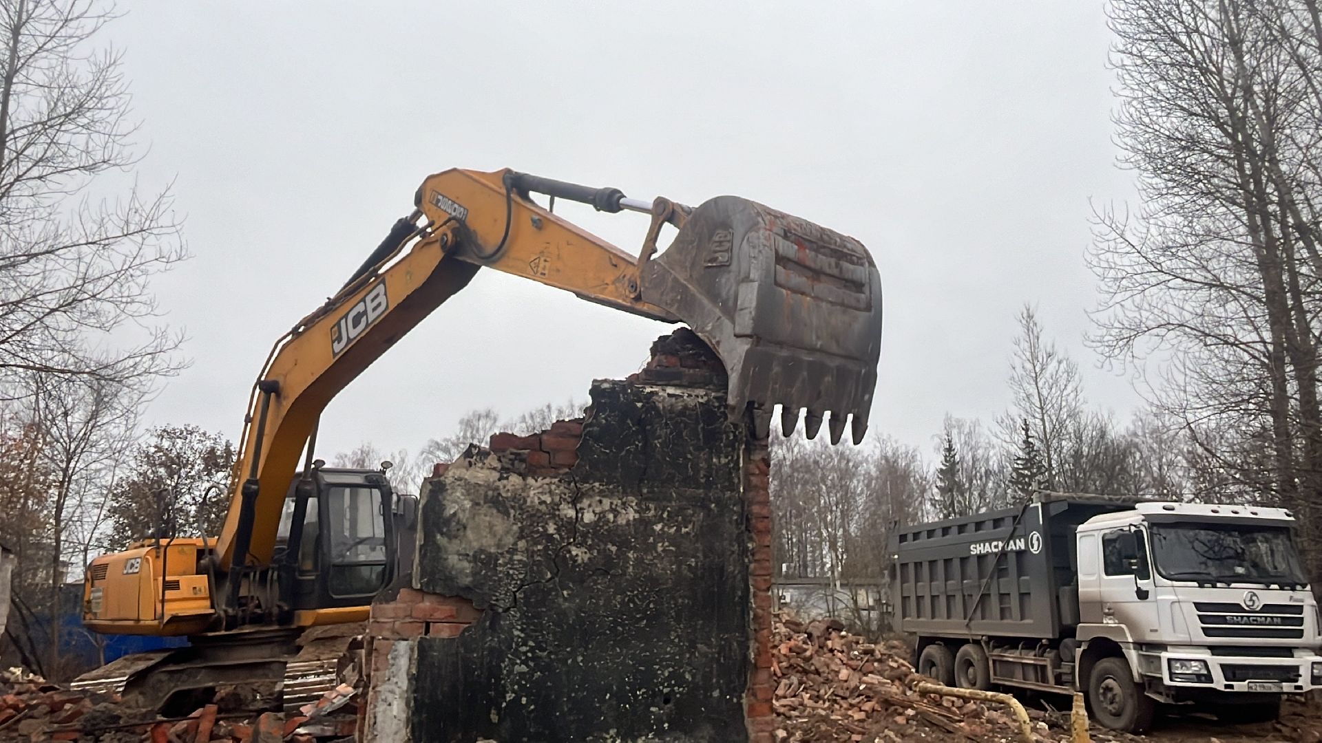 волоколамск, снос здания, аварийное жилье, снесли дом, вертикалки,