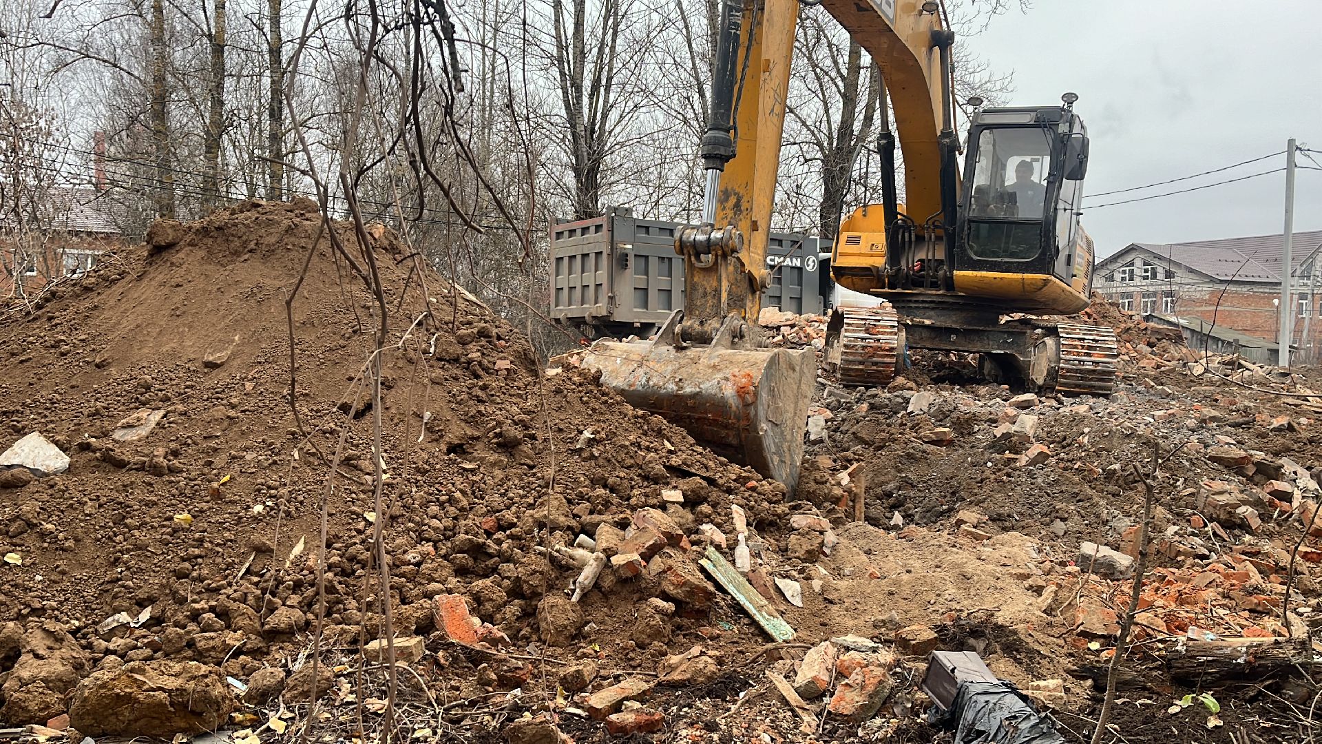 волоколамск, снос здания, аварийное жилье, снесли дом, вертикалки,
