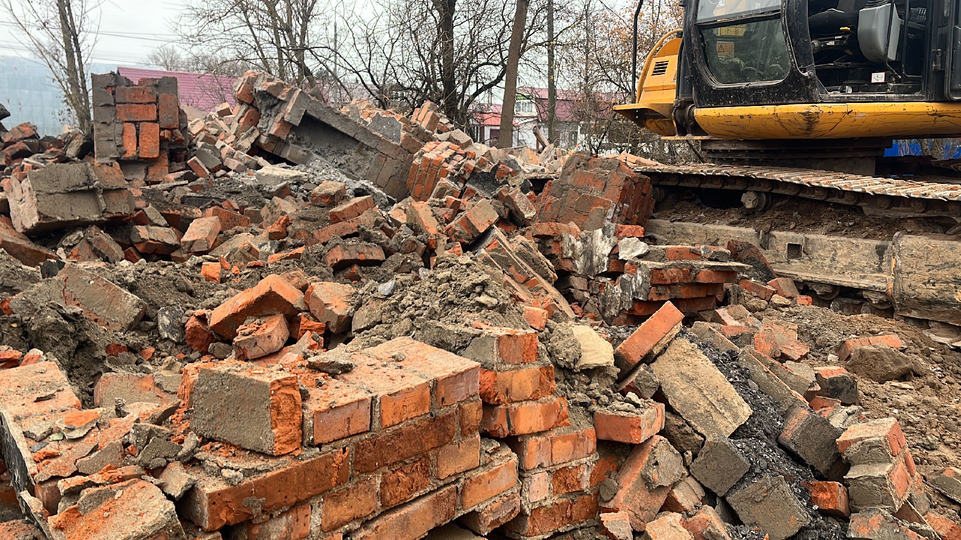 волоколамск, снос здания, аварийное жилье, снесли дом, вертикалки,