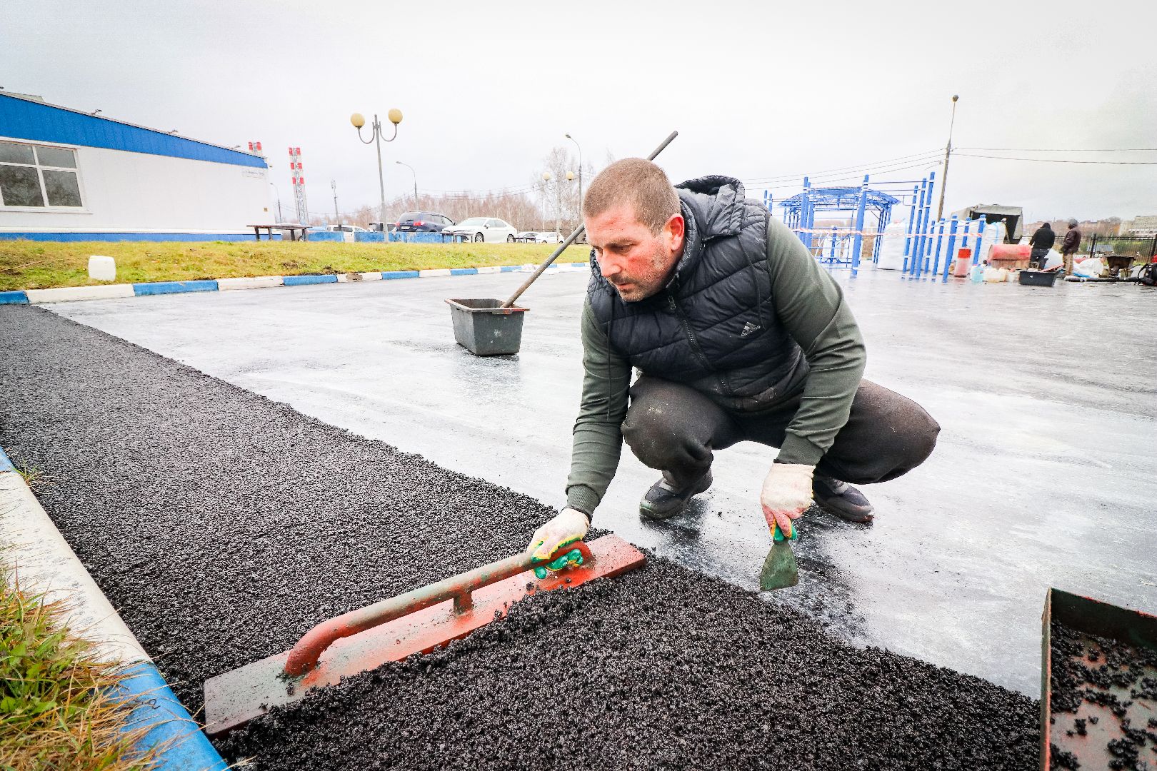 Клин, общество, строительство, спорт, спортивные площадки, вертикалки,
