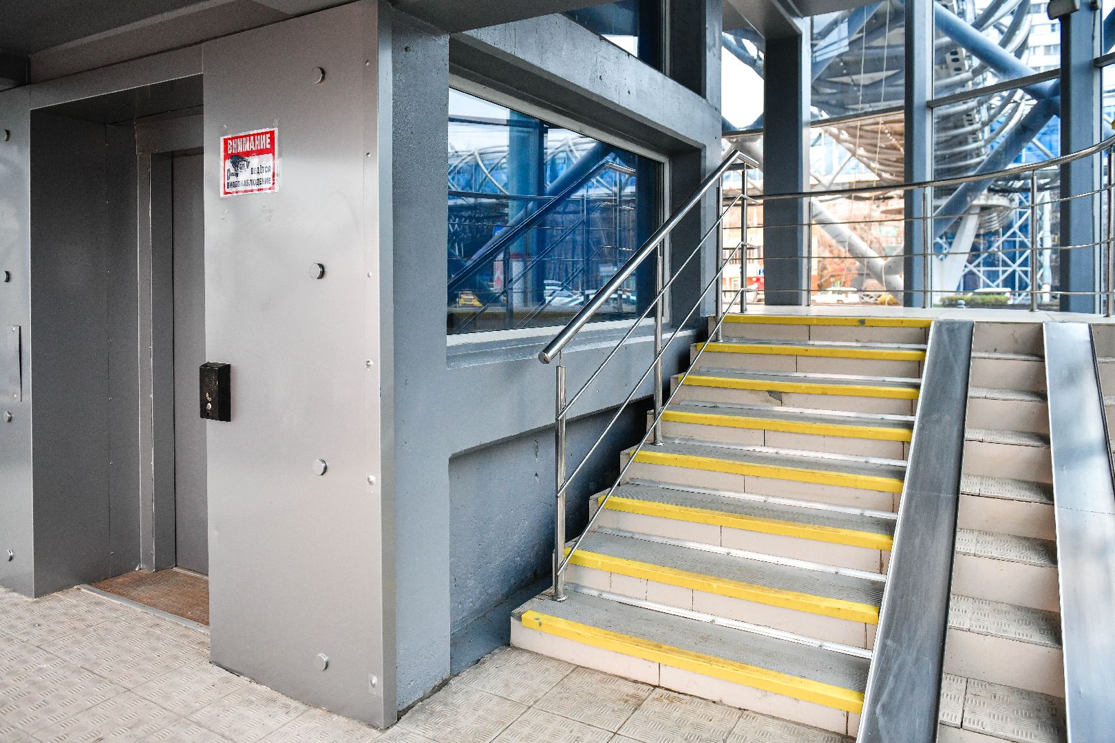 переход, ремонт, надземный переход, химки, вертикалки,